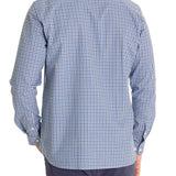 Camisa Manga Larga Algodón Hombre Wool Azul Navy RKF