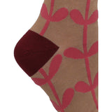 Medias Bamboo Mujer Rfi26W Kh St Leaf Marrón RKF