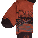 Medias Bamboo Hombre Rfv25H Puma Rojo RKF