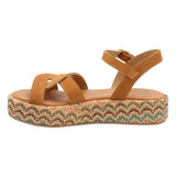 Sandalia Cuero Mujer Clavel Multicolor RKF