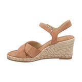 Sandalia Cuero Mujer Canton Marrón RKF
