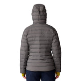 Campera Mujer Deloro Down Fz Hoody Gris Mountain Hardwear