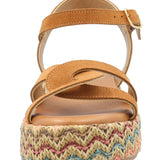 Sandalia Cuero Mujer Clavel Multicolor RKF