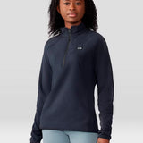 Polar Mujer Microchill 1/4 Zip Negro Mountain Hardwear