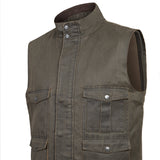 Chaleco Fibras Recicladas Hombre Marzio Marrón RKF