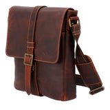 Maletin Cuero Unisex Tc Crossbody Marrón RKF