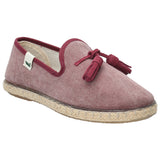 Slip On Algodón Orgánico Mujer Holbox Rojo RKF