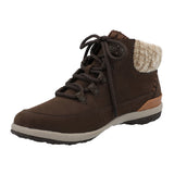 Botin Cuero Mujer Interlagos Marrón RKF