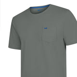 Remera Algodón Orgánico Hombre Basicpoc Gris RKF