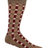 Medias Bamboo Hombre Rfi26H C Crossed Beige RKF