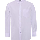 Camisa Manga Larga Algodón Hombre Wf Pb Lila RKF