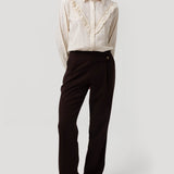 Pantalon Fibras Recicladas Mujer Hornacal Marrón RKF