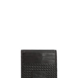 Billetera Mujer Sz Braid Cardholder Marrón RKF
