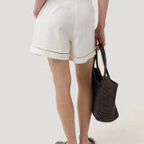 Short Lino Orgánico Mujer Andes Verde RKF
