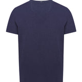 Remera Algodón Orgánico Hombre Drake Azul RKF