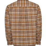 Camisa Manga Larga Algodón Orgánico Hombre Padua Marrón RKF