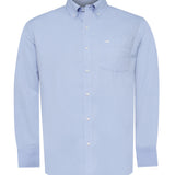 Camisa Manga Larga Hombre Wor Travel Azul RKF