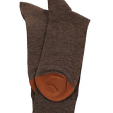 Medias Bamboo Hombre Rfi26H C Plain Duck Marrón RKF