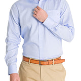 Camisa Manga Larga Algodón Hombre Easyitsoli Azul RKF