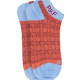 Medias Bamboo Mujer Rfv25W Ped Design Rojo RKF