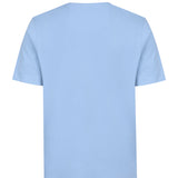 Remera Algodón Orgánico Hombre Basic Celeste RKF