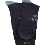 Medias Bamboo Hombre Rfi26H C Golden Azul RKF