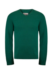 Sweater Cashmere Hombre Cash.V Verde RKF