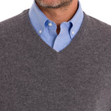 Sweater Lana Hombre Italy.V Gris RKF
