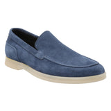 Mocasin Cuero Hombre Roma Azul RKF