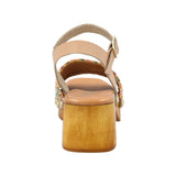 Sandalia Cuero Mujer Geranio Multicolor RKF