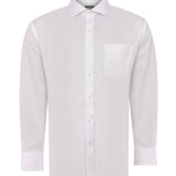 Camisa Manga Larga Algodón Hombre Wf Pc Blanco RKF