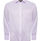 Camisa Manga Larga Algodón Hombre Wf Pc Lila RKF