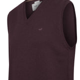Chaleco Lana Hombre Vestswin Bordó RKF