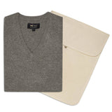 Sweater Lana Hombre Italy.V Gris RKF