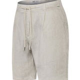 Short Lino Orgánico Hombre Linen Marrón RKF