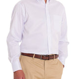 Camisa Manga Larga Algodón Hombre Wf Pb Blanco RKF