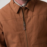 Chaqueta Algodón Orgánico Hombre Barrn Naranja RKF