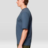 Camiseta Hombre Logo Short Sleeve Azul Mountain Hardwear