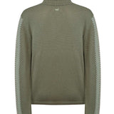 Sweater Algodón Orgánico Mujer Angelonia Verde RKF