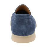 Mocasin Cuero Hombre Roma Azul RKF