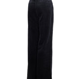 Pantalon Algodón Orgánico Mujer Verdant Negro RKF