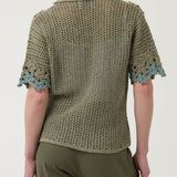 Sweater Algodón Orgánico Mujer Gogo Verde RKF