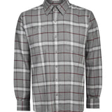 Camisa Manga Larga Algodón Orgánico Hombre Padua Gris RKF