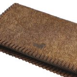 Billetera Mujer Sz Hair Ziparound Marrón RKF