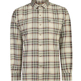 Camisa Manga Larga Algodón Orgánico Hombre Flannel Multicolor RKF