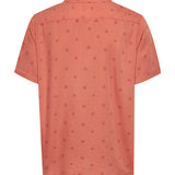 Camisa Manga Corta Tencel Hombre Tencelpri Naranja RKF