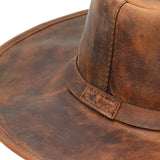 Sombrero Cuero Hombre Rkf Brisbane Hat Marrón RKF