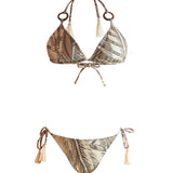 Traje De Baño Fibras Recicladas Mujer Nuqui Beige RKF