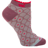 Medias Bamboo Mujer Rfv25W Ped St Diam Rojo RKF