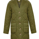 Chaqueta Fibras Recicladas Mujer Malawi Verde RKF